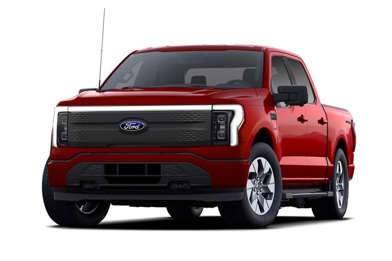 Ford F 1 50 Lightning in red